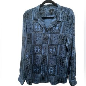New Look Silk Pattern Shirt